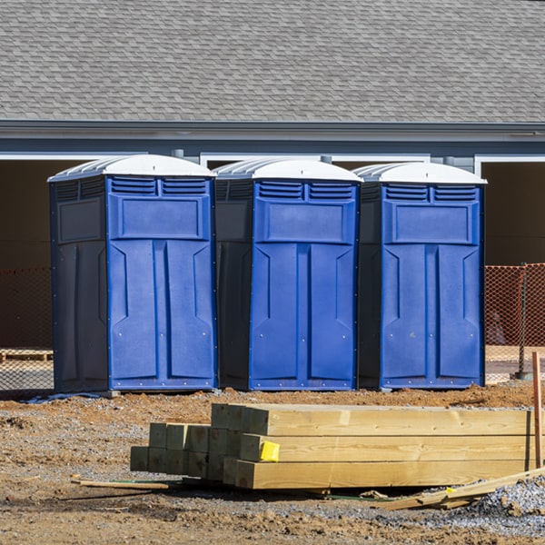 are there any restrictions on what items can be disposed of in the portable restrooms in Stone Park Illinois